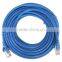 Hot selling Bare Copper 3M RJ45 CAT6 blue color Flat Ethernet cable utp patch cord