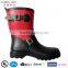 2015 NEW STYLE HALF WOMEN WELLIES WITH SILVER BUCKLE