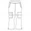 Alluring Women's Yoga Waist Band Capri Scrub Pant