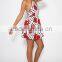 2016 Latest Design Hammock Backless Floral Dress Summer Dresses Women DME-26
