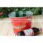 Customize gold dots frosted commer cialstainless steel colorful metal ice bucket