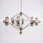 Handmade Huge Glass Bubble Chandelier