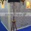Germany adjustable tripod wood floor lamp with white cylinder linen shade for home goods decor