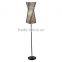 2017 hotel decorative modern floor lamp in chrome or nickel finish for inn decor high end standing reading lamp