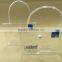 Small Size Clear Plastic PVC Button Closure Bag with handle