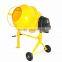 Horizontal Type Cement Mixer Machine with Wheel Operation