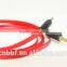 Red 3FT 1M 3.5mm Male to Male Stereo Jack AUX Audio Cable for iPod MP4 MP3 DVD