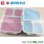 Silicone Container Combo With Spork 3 Components Collasible Lunch Box