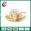 Wholesale Promotional Custom Bone China Ceramic Tea Cups and Saucers