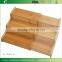 Classics 3-Tier Expandable Bamboo Spice Rack Step Shelf Organizer