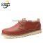 2016 new popular men's comfortable breathe freely low recreational leather shoes