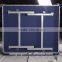15/18/25mm MDF ITTF Indoor double-folding movable table tennis table with 75mm Wheels