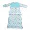 Infant kids anti kicking quilt sleeping bag for four seasons detachable fillings blue style