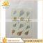 new type gold and silver body printing temporary tattoos