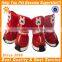 JML high quality fashion medium dog shoes for hiking red hot shoes boots