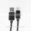 Metal Aluminium Reversible USB 3.1 type C male to USB 3.0 A male data cable for New Macbook
