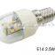 12VAC DC 1.3W Small Size 48SMD3014 LED Bulb E14