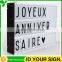 Popular Style Free Retro Combination Letters Light Box