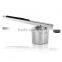 Large hand Stainless Steel Mash Potato Ricer Masher/ Fruit Press With Soft Touch Handles