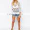 High fashion design sexy women sweater cheap women see though sweater