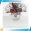 H4 80W 16SMD +Motorcycle Headlamps Car Headlights Refit LED Angel Eyes Daytime Running Lights 12smd 40mm universal