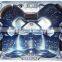 6 people use swim spa outdoor massage whirlpool bath tub