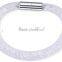 Hotting sale mesh stardust bracelet , magnetic buckle nylon mesh stardust bracelet for woman