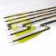 Wholesale 31" Camo feather carbon Arrow for compound bow and carbon arrow