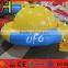 Durable 0.9mm Plato PVC Inflatable Water UFO For Water Game