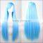 Hot sale cheap long wavy anime Silver/grey/red 12colors cosplay wig,fibre synthetic hair womens party peruca wig