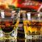 transparent plastic octagonal drinking glass