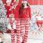 Striped family Christmas pajamas