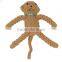 Bear Shaped handmade cotton rope toy for dog