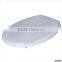 soft close pp toilet seat/ white plastic toilet seat cover with soft closet made in china