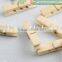 2015 Hot-selling Eco-friendly high quality and cheap bamboo cloth pegs with best price