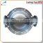 OEM custom cross-over bend anodizing casting parts/magnetic valve steel casting/reducing nipple steel casting parts