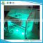 Wine decorarions led bar table ,folding mobile bar counter for nightclub dj