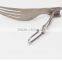 Best Selling New Design Ti Foldable Roasting BBQ Fork for Camping