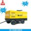 Mining Diesel Engine Portable Rotary Screw Air Compressor (China Manufacturer)