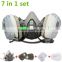 3m respirator half gas mask 6200 half face gas mask with double cartridge filter
