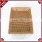 Wholesale quality pp rattan synthetic plastic empty wicker picnic basket