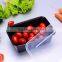 Wow unbelieveliable 700ml one compartment square plastic bento food containers