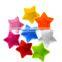 Cheap colorful pentagram shape stackable plastic garden pots
