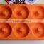 Hot Sell Silicone Bagels mold DIY Doughnut mold baking pan