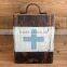 reclaimed wooden door stop