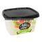 500g Margarine Spread Container, Plastic Spreadable Butter Blend Tub