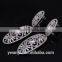 Wholesale Stock Small Order Fashion Women Hollow Garland Zircon Earrings