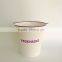 Metal powder caoting laundry basket Clothes bucket