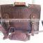 High quality stylish handmade vintage leather messenger bag