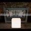 2016 new invention 3d color changing rechargable led cube